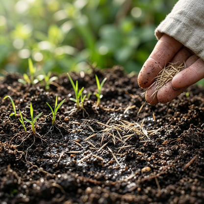Chinese Silvergrass Seeds for Garden Border Planting