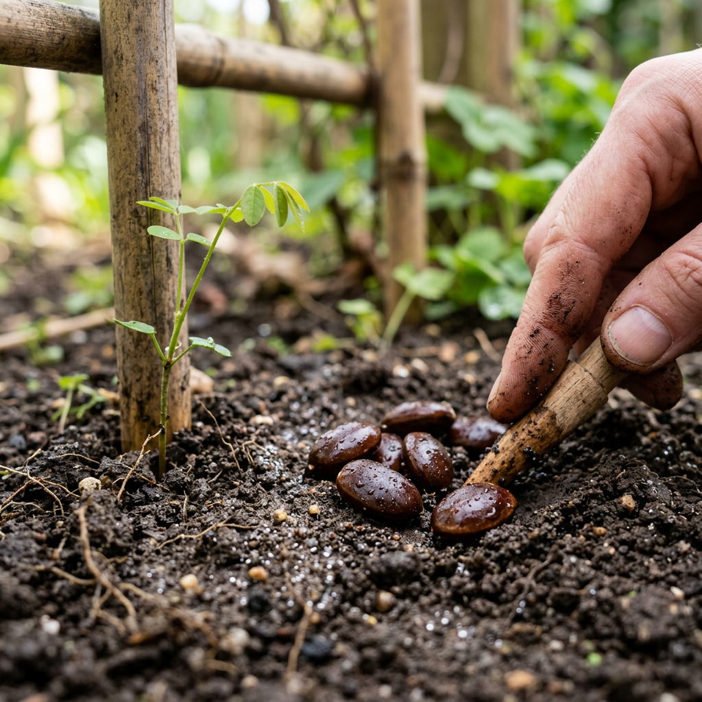 Chocolate Vine Fruit Seeds for Garden Growing