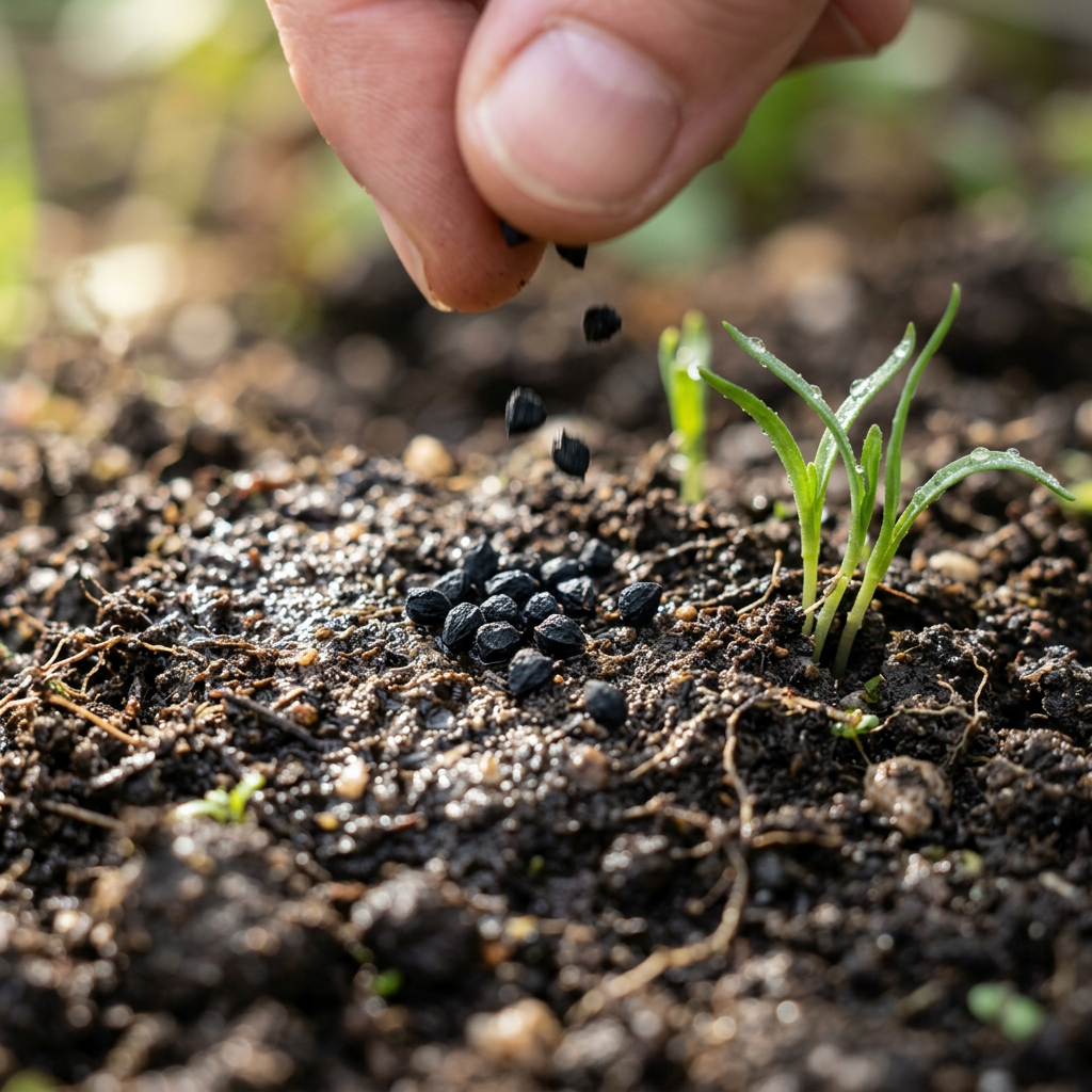 Deep Purple Scallion Onion Seeds for Garden Planting