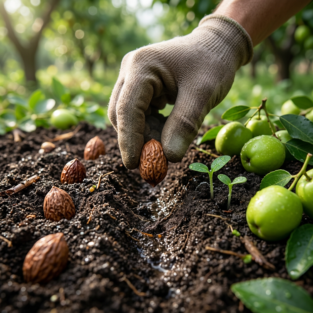 Green Jujube Tree Seeds for Outdoor Garden Growing