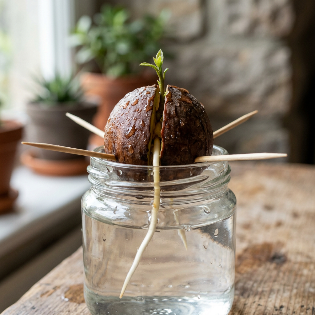 Hass Avocado Tree Seeds for Home Garden & Container Growing