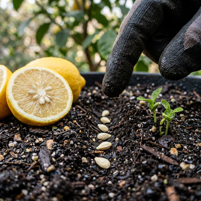 Meyer Lemon Tree Seeds for Citrus Garden Growing