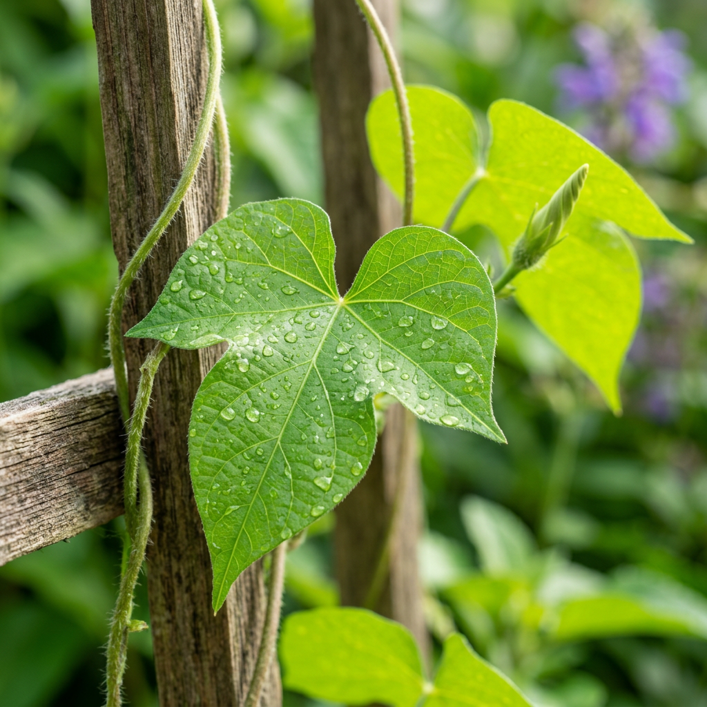 Blue White Morning Glory Seeds for Trellis & Containers