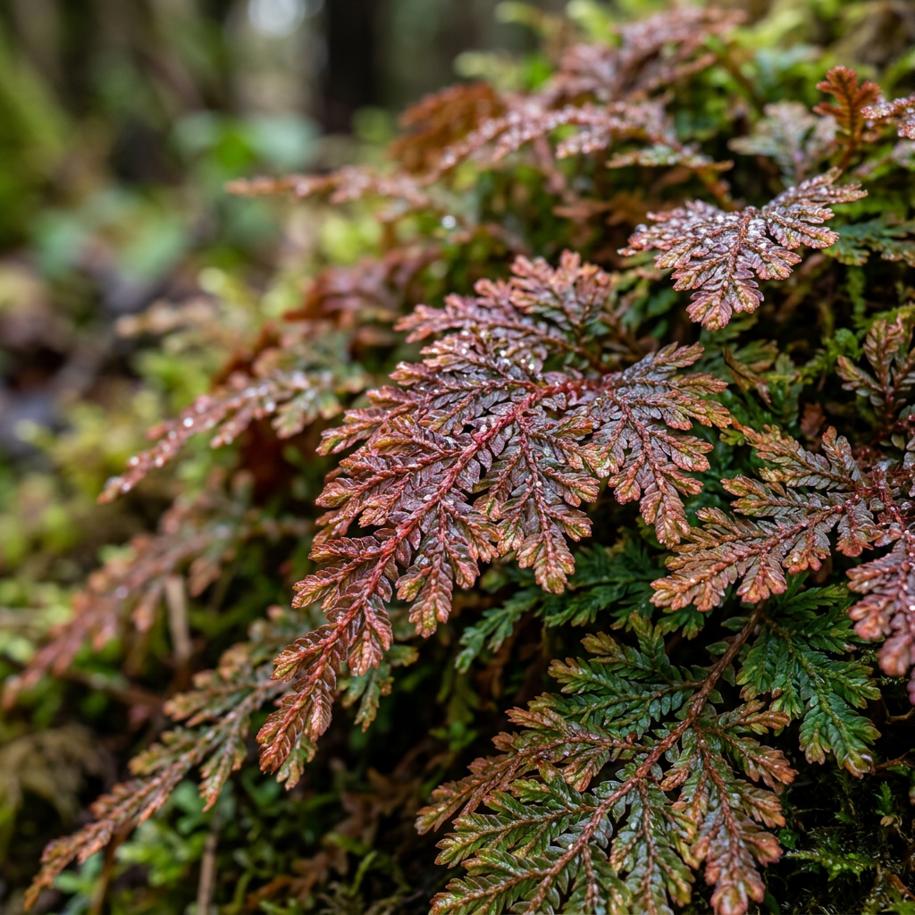 Ruby Red Club Moss Plant for Hanging Baskets