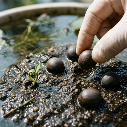 Sacred Lotus Seeds (Nelumbo nucifera) – Indian Lotus Water Lily Seeds
