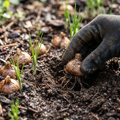 Saffron Crocus Corms for Decorative Garden Planting