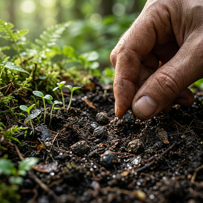 Siberian Ginseng Seeds for Outdoor Herb Garden Planting
