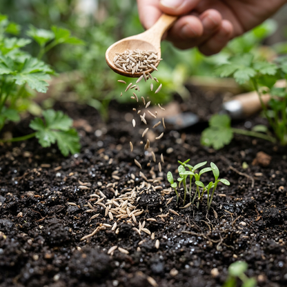 White Cumin Seeds (Cuminum cyminum) – Aromatic Spice Herb Seeds