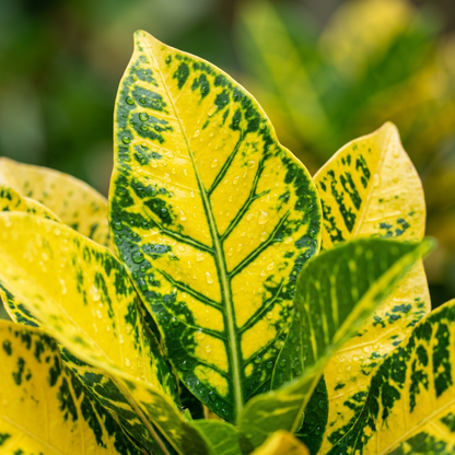 Yellow Codiaeum Variegatum Plant Seeds