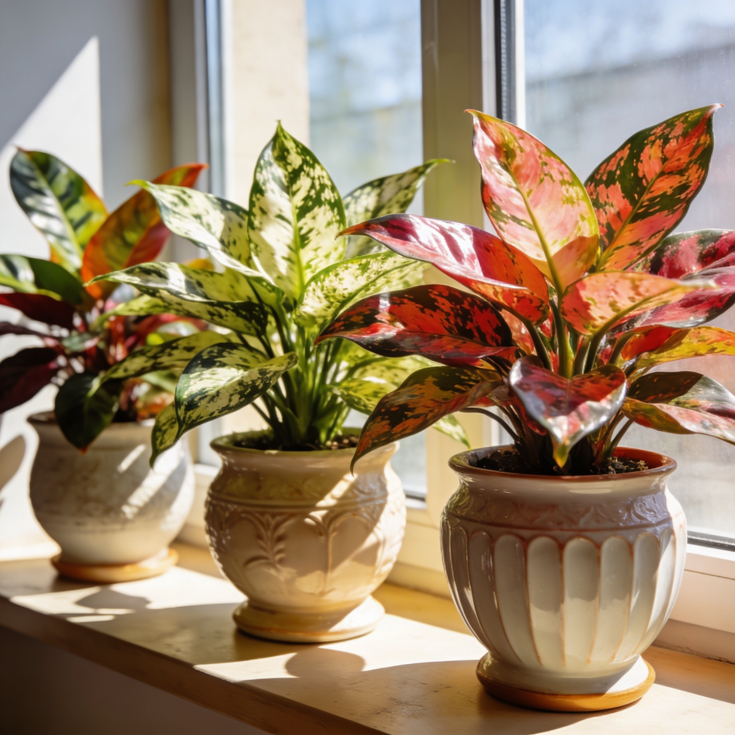 Mixed Aglaonema Plant Seeds for Indoor Decorative Gardens