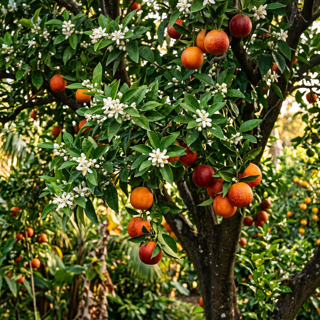 Blood Orange Tree Seeds for Indoor & Outdoor Planting
