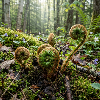 Cinnamon Fern Rhizomes for Indoor & Outdoor Gardens