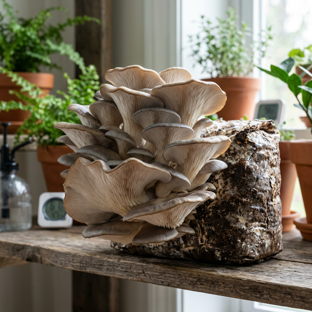 Oyster Mushroom Grow Kit for Indoor Growing