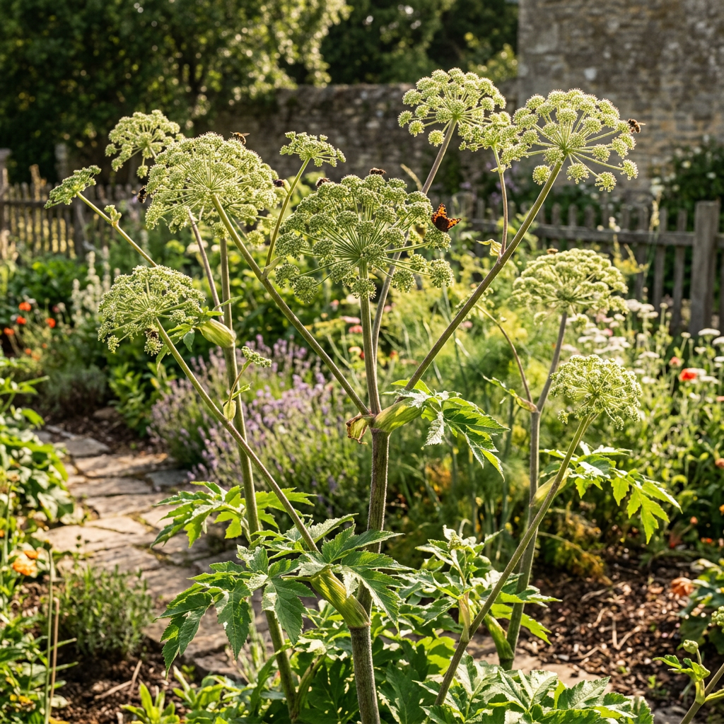 Angelica Herb Seeds for Culinary & Garden Planting