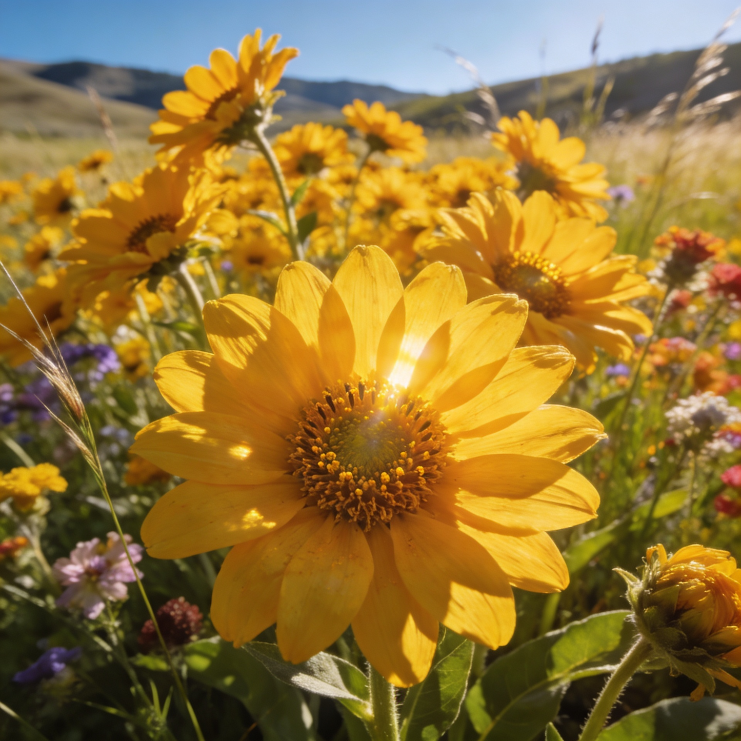 Arrowleaf Balsamroot Seeds for Outdoor Wildflower Gardens