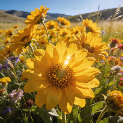 Arrowleaf Balsamroot Seeds for Outdoor Wildflower Gardens