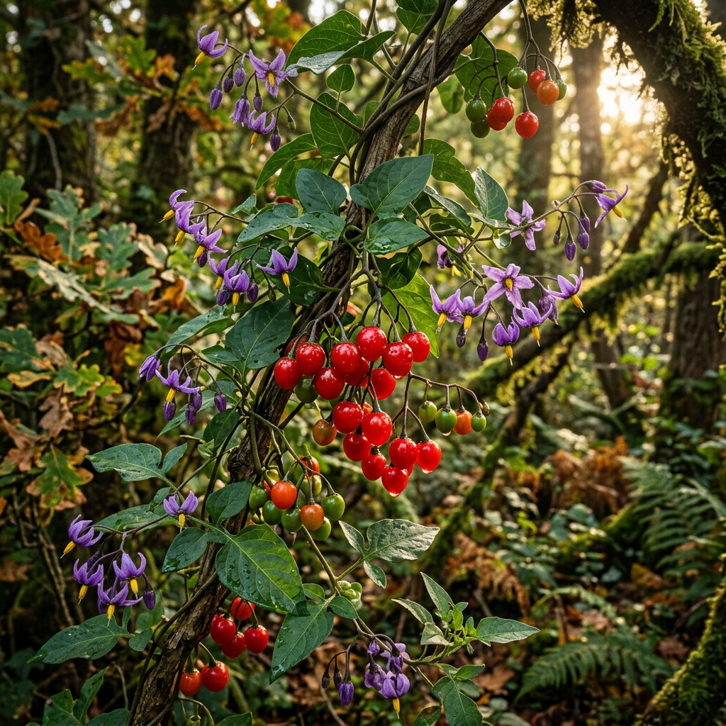 Bittersweet Nightshade Seeds for Outdoor Gardens