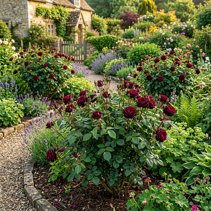 Black Dragon Rose Bush Seeds - Rose Flower Seeds for Garden