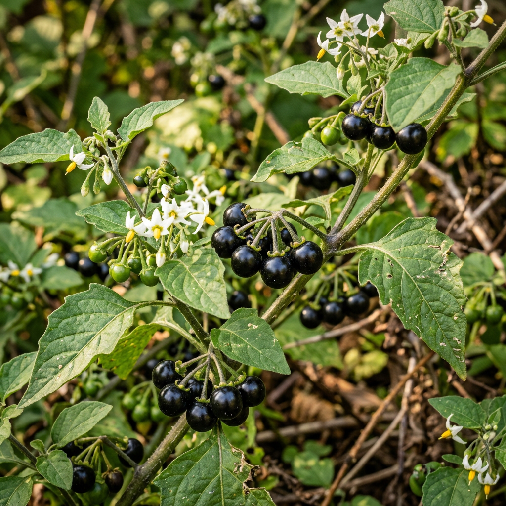 Black Nightshade Seeds for Garden & Container Planting