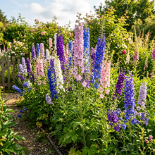 Delphinium Mixed Color Rocket Larkspur Seeds
