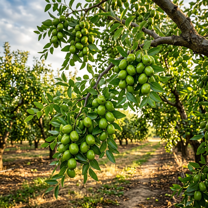 Green Jujube Tree Seeds for Outdoor Garden Growing