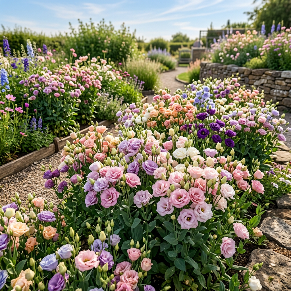 Mixed Lisianthus Flower Seeds for Garden & Container Planting