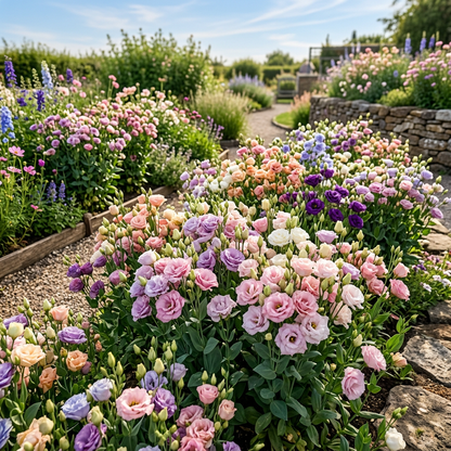 Mixed Lisianthus Flower Seeds for Garden & Container Planting