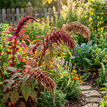 Red Green Amaranth Seeds for Outdoor Garden Planting