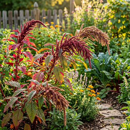 Red Green Amaranth Seeds for Outdoor Garden Planting