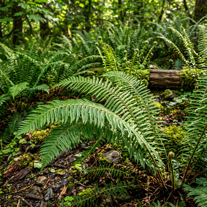 Western Sword Fern Spores for Planting
