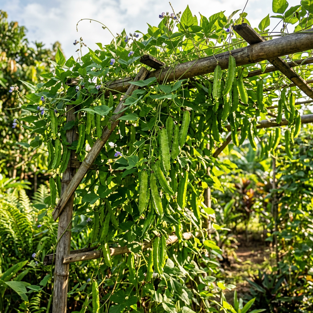 Winged Bean Seeds for Garden and Container Planting