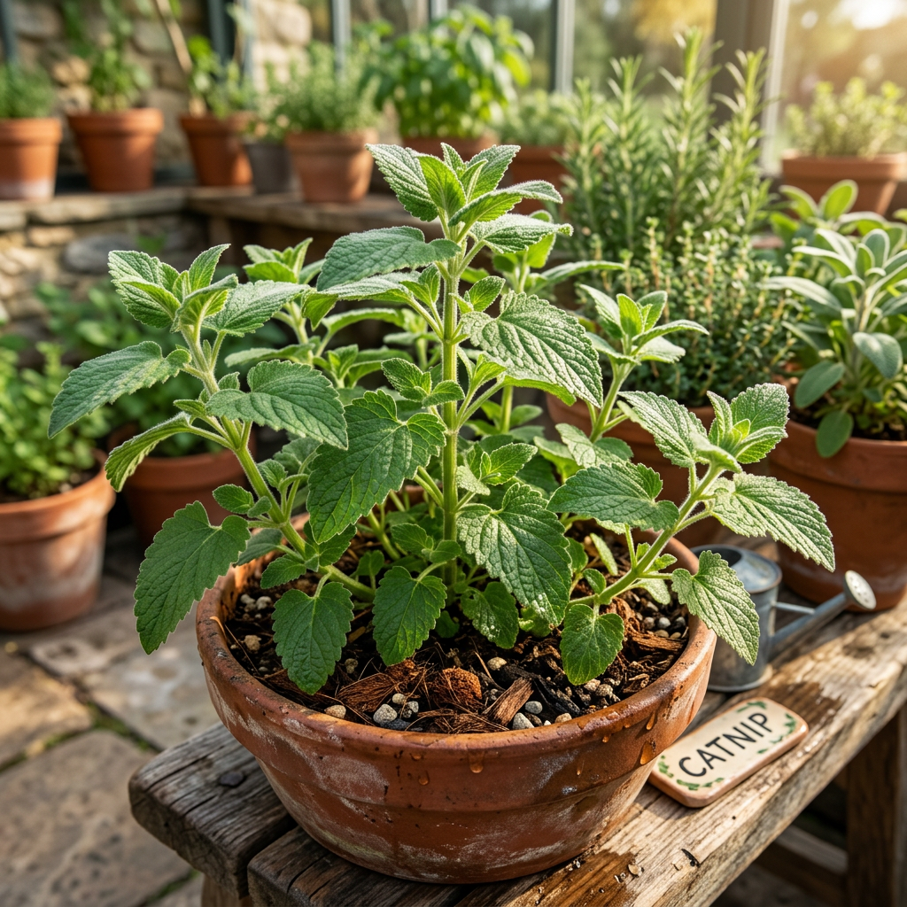 Catnip Herb Seeds for Indoor & Outdoor Garden Growing