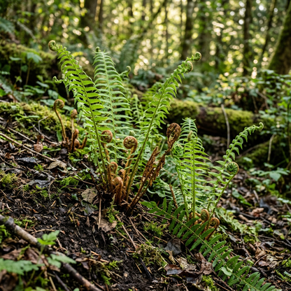 Cinnamon Fern Rhizomes for Indoor & Outdoor Gardens