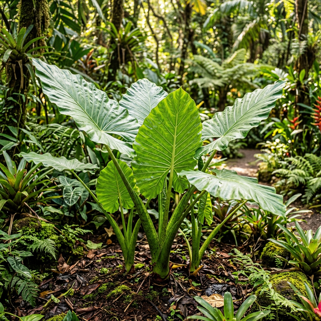 Giant Elephant Ear Taro Bulbs for Tropical Garden Decor