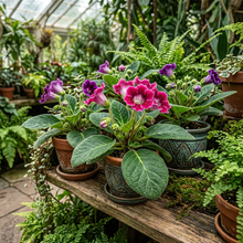 Gloxinia Brocade Flower Seeds for Shade Garden Decor