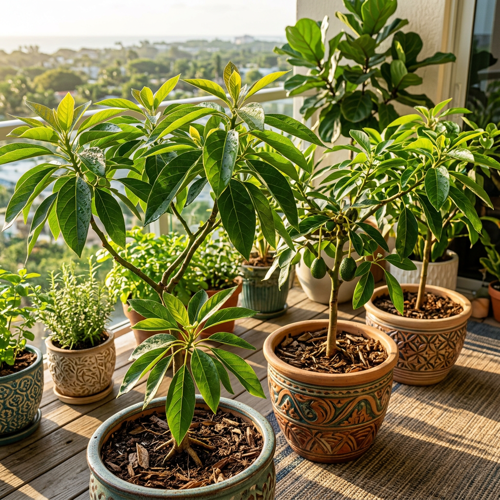 Hass Avocado Tree Seeds for Home Garden & Container Growing