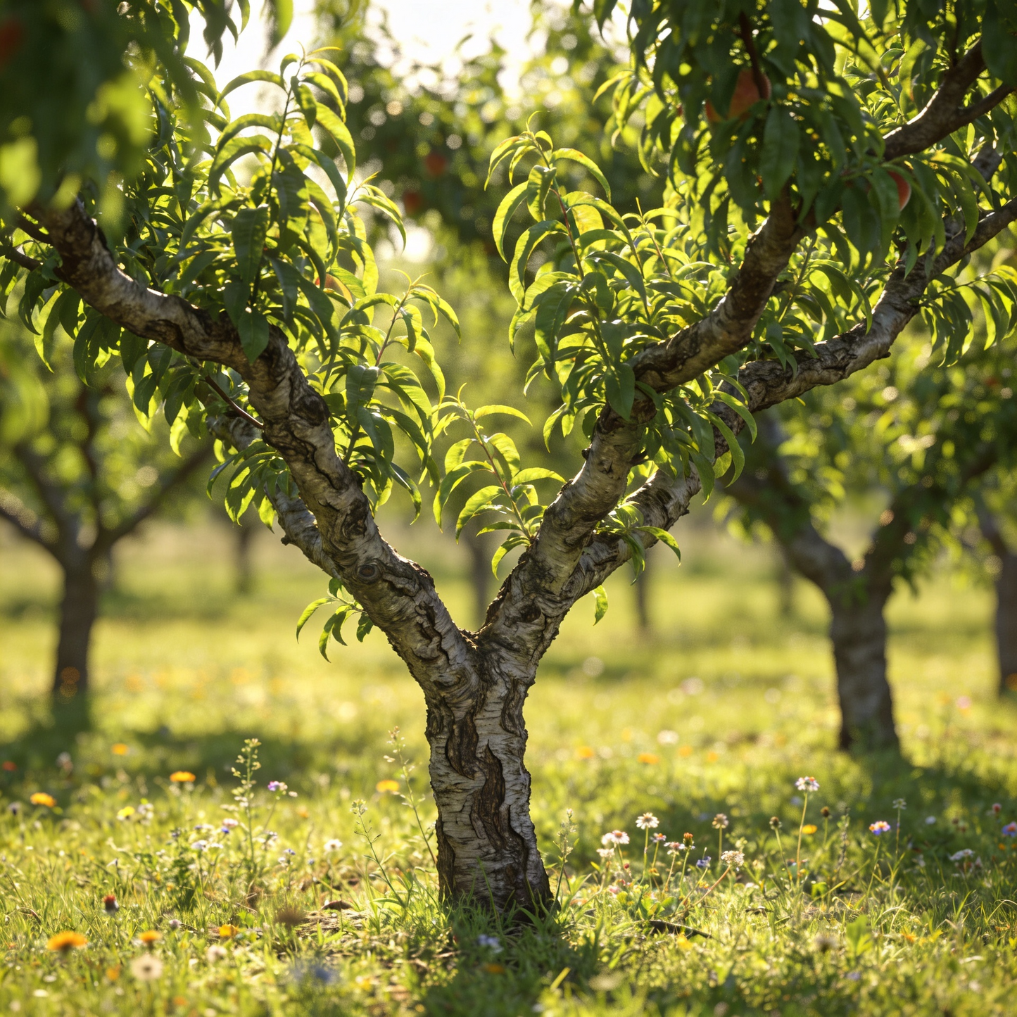 Honey Peach Seeds for Outdoor Fruit Garden Planting