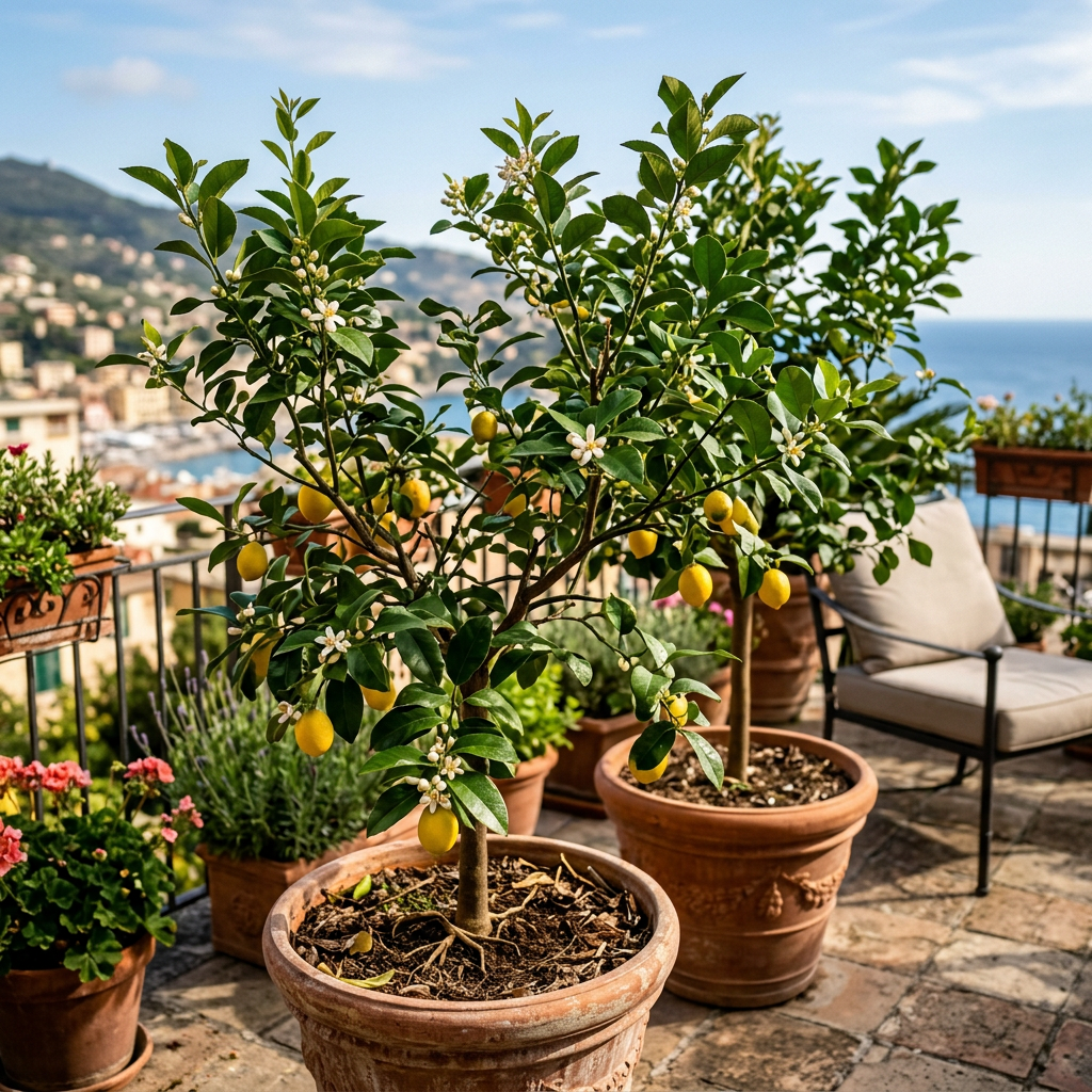 Meyer Lemon Tree Seeds for Citrus Garden Growing
