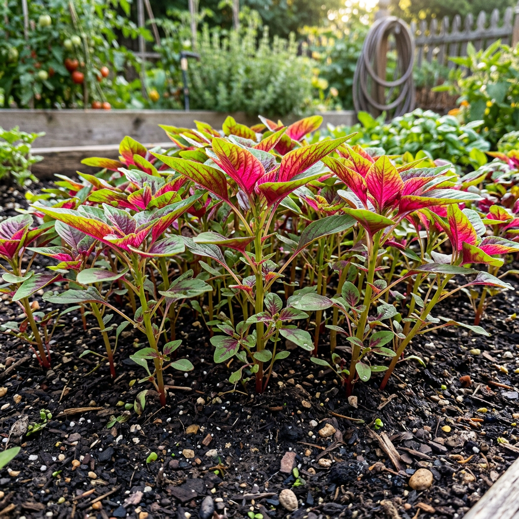 Red Green Amaranth Seeds for Outdoor Garden Planting