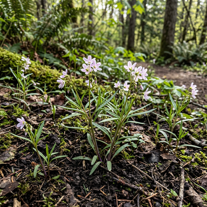 Virginia Spring Beauty Flower Seeds for Shade Gardens