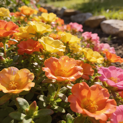 Sunrose Rock Rose Seeds for Outdoor Flower Garden Borders