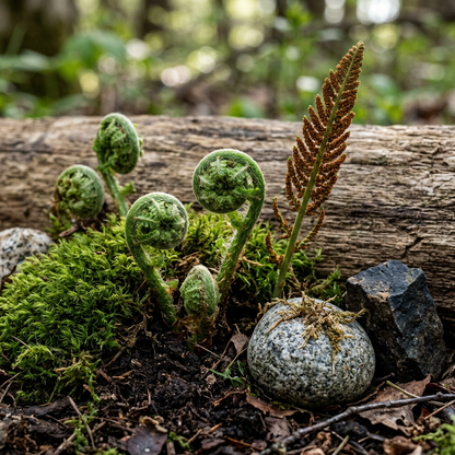 Cinnamon Fern Rhizomes for Indoor & Outdoor Gardens