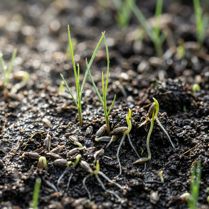 Big Bluestem Grass Seeds for Landscape Planting
