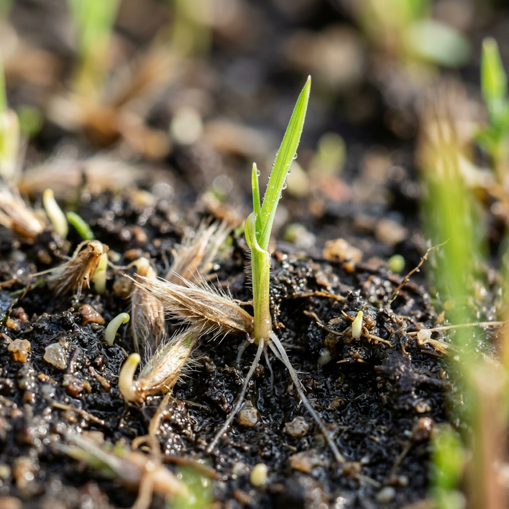 Chinese Silvergrass Seeds for Garden Border Planting