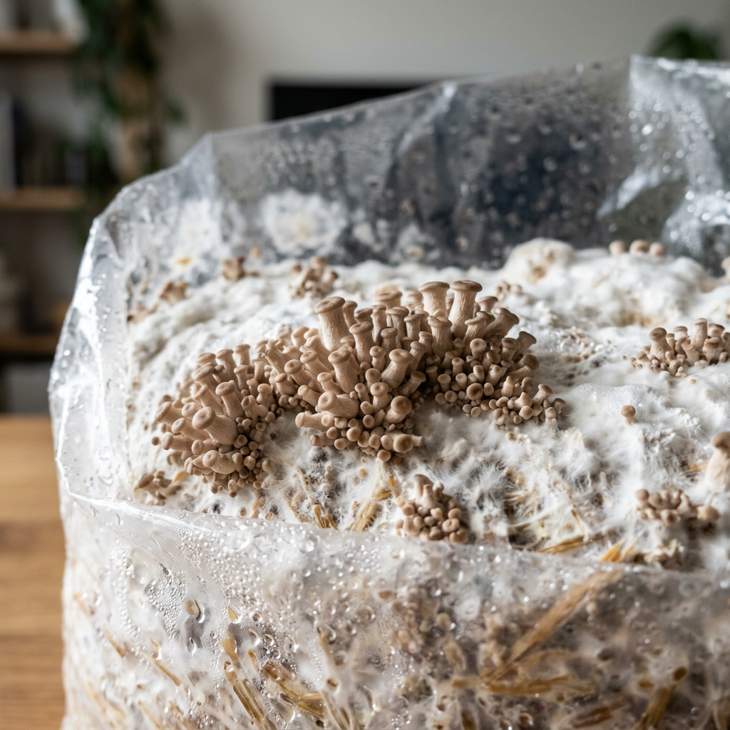Oyster Mushroom Grow Kit for Indoor Growing