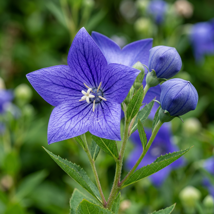 Blue Balloon Flower Seeds (Platycodon grandiflorus) – Star Bloom Perennial Flower Seeds
