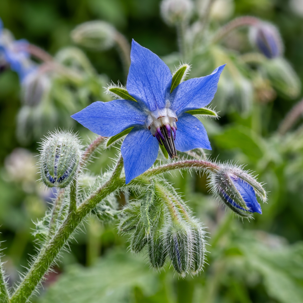 Borage Herb Seeds for Outdoor & Container Gardens
