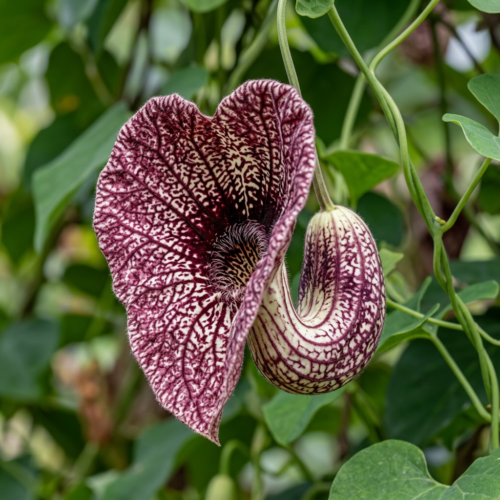 Dutchmans Pipe Climbing Flower Seeds for Trellis Gardens