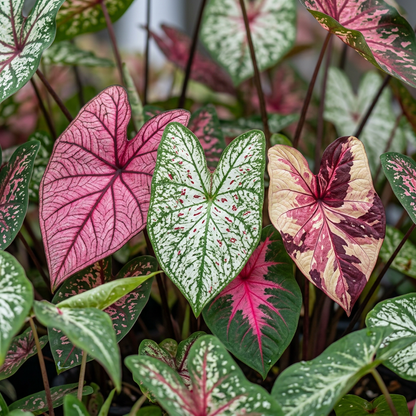 Mix Caladium Seeds for Indoor Outdoor Garden Decor