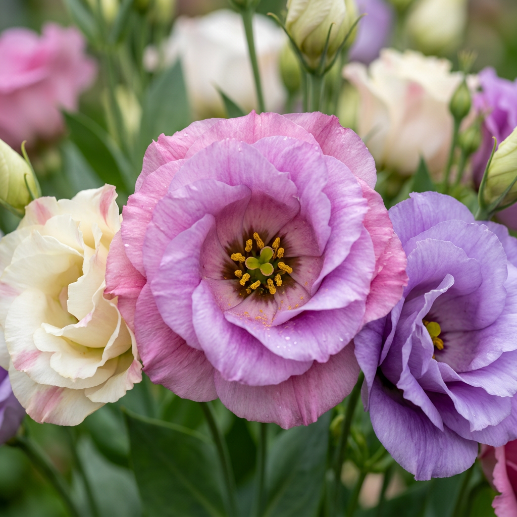Mixed Lisianthus Flower Seeds for Garden & Container Planting